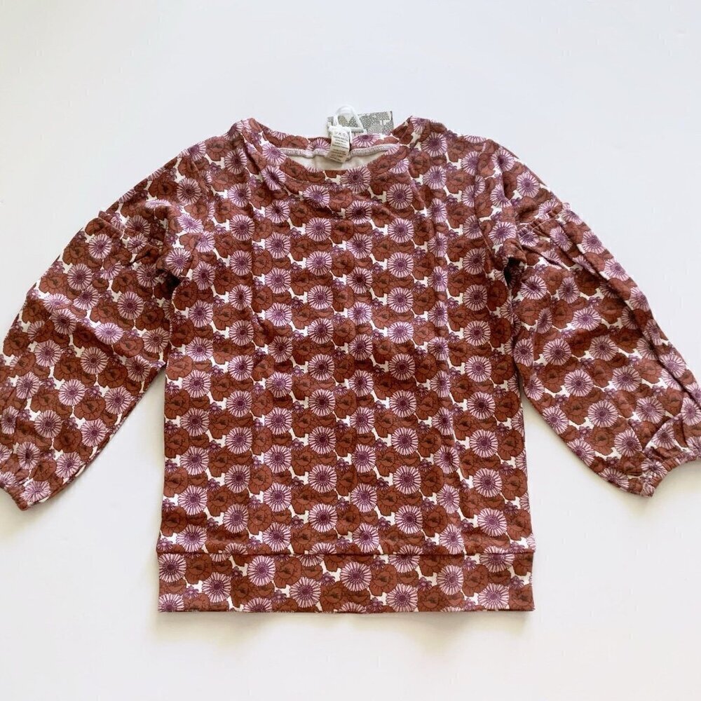 Kate Quinn girl bubble sleeve sweatshirt 6 years